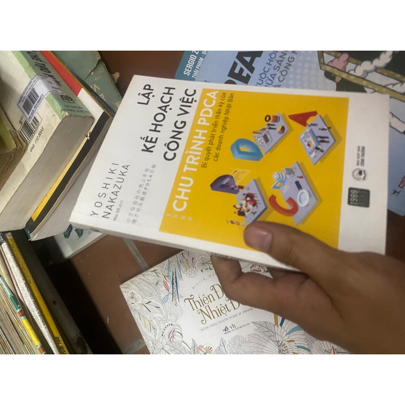 Sách lập kế hoạch công việc chu trình PDCA 312693