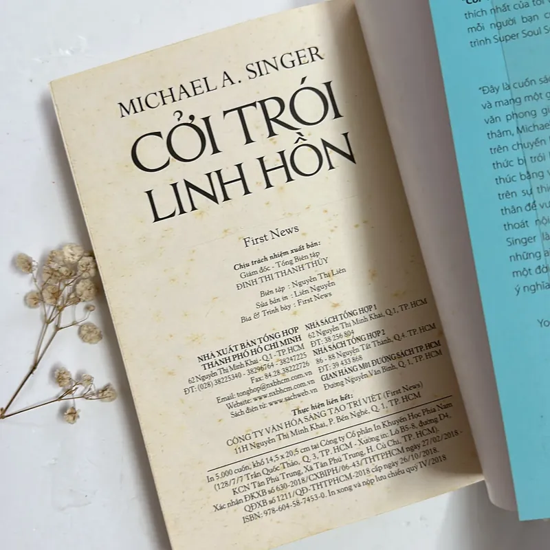 Bán sách cũ – Cởi trói linh hồn – Michael A. Singer 596187