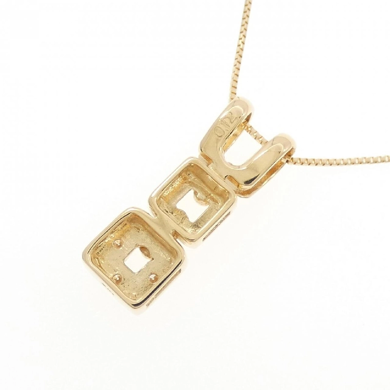 Dây chuyền kim cương K18YG 0.12CT - Hàng hiệu Chính hãng 858667