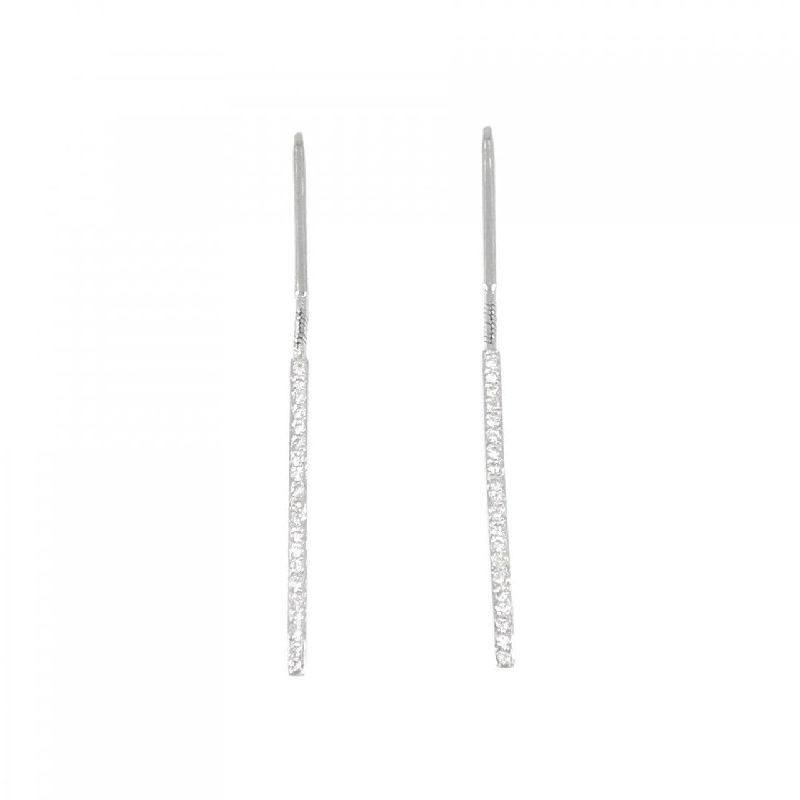 Bông tai kim cương 750WG 0.22CT - Hàng hiệu Chính hãng 875970