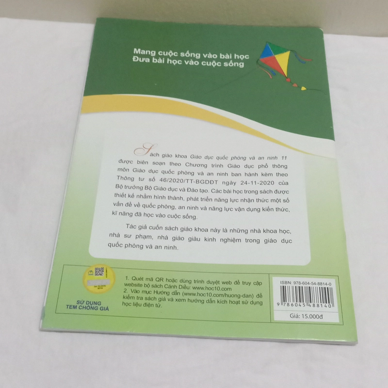 SGK Giáo Dục Quốc Phòng Và An Ninh Lớp 11- Cánh Diều 551378