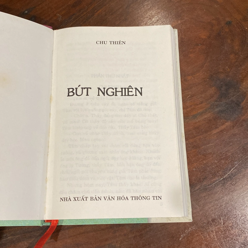 BÚT NGHIÊN, CHU THIÊN, BẢN BÌA CỨNG (XB 2002) 508191