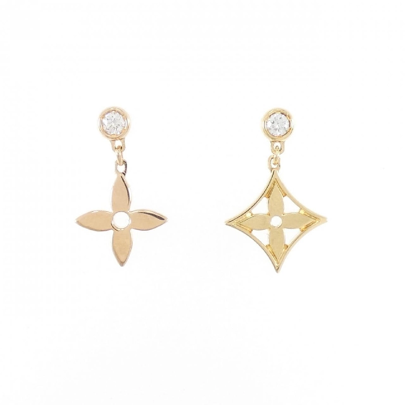 Bông tai Louis Vuitton Pius Monogram Idylle - Hàng hiệu Chính hãng 843946