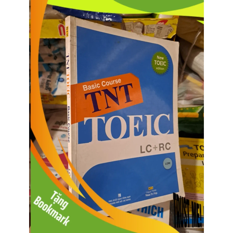 (TẶNG BOOKMARK) TNT Toeic Basic Course mới 80% có CD có viết 3 trang 2013 RBK0808 HỌC NGOẠI NGỮ 954101