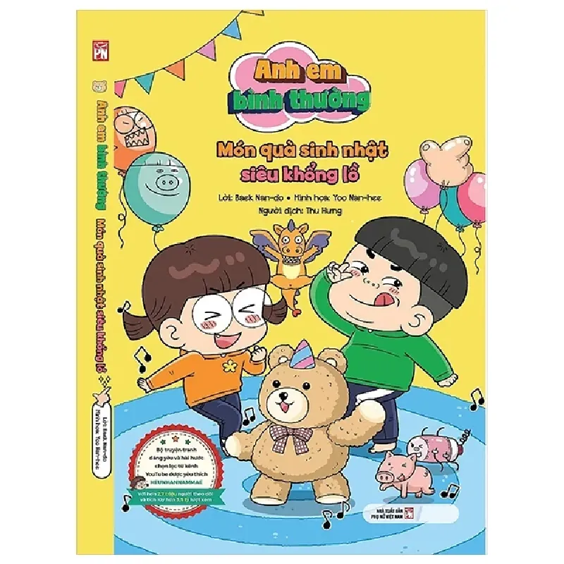 Anh Em Bình Thường - Món Quà Sinh Nhật Siêu Khổng Lồ - Beak Nan-Do, Yoo Nan-Hee 453840