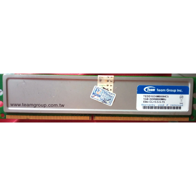 RAM Teamgroup Elite 1GB DDR2 800MHz 460675