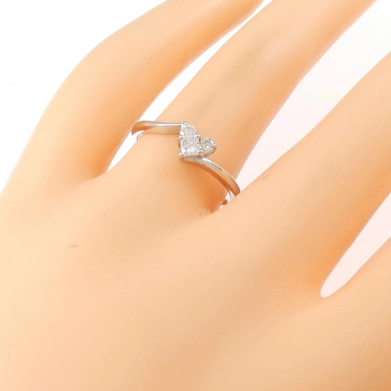 Nhẫn kim cương hình trái tim PT900 0.25CT - Hàng hiệu chính hãng 853108