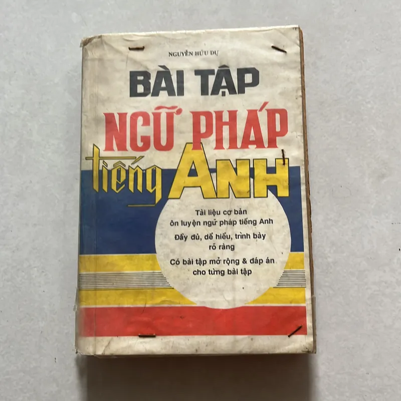 Bài tập ngữ pháp Tiếng Anh - Nguyễn Hữu Dự - 1992s 589903