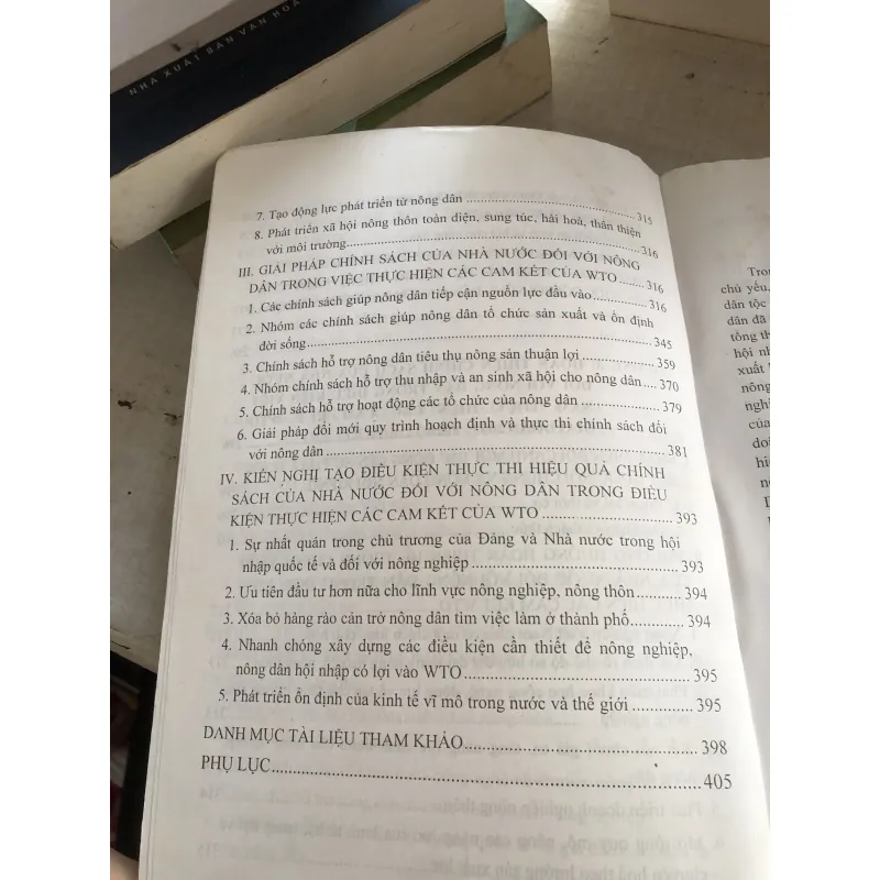 Chính sách của Nhà nước đối với nông dân trong điều kiện thực hiện các cam kết của WTO 778876