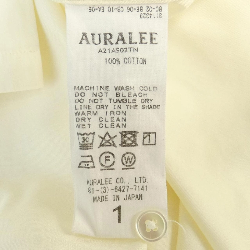 【Khuyến mãi】Áo sơ mi AURALEE 638663