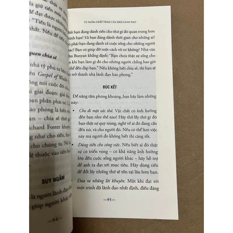 21 phẩm chất vàng của nhà lãnh đạo 1025434