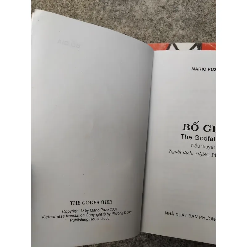 Bố già ( The Godfather ) bản dịch hay nhất của Đặng Phi Bằng  1008252