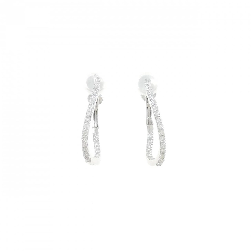 K18WG Bông tai kim cương 0.50CT - Hàng hiệu Chính hãng 878521