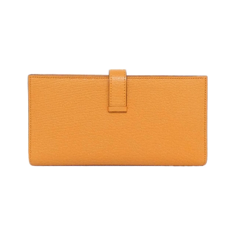 【Sản phẩm chưa sử dụng】Ví Hermes Béarn Soufflé 039078CK 621186