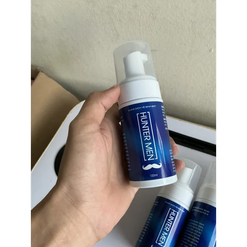 Combo 4 chai bọt vệ sinh nam Hunter Men 1029611