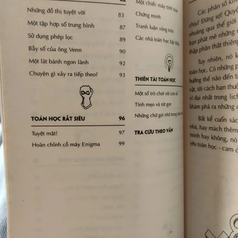 sách "Những điều cực đỉnh về Toán học - Từ không đến vô cực (và tiếp theo)"  1031897