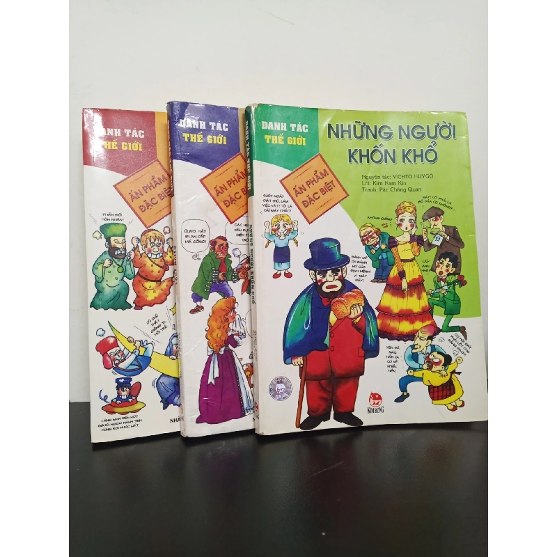 Danh Tác Thế Giới - Romeo Và Juliet, Oliver Twist, Những Người Khốn Khổ(Combo 3 Cuốn) Mới 80% (ố vàng) HCM.ASB2203 913884