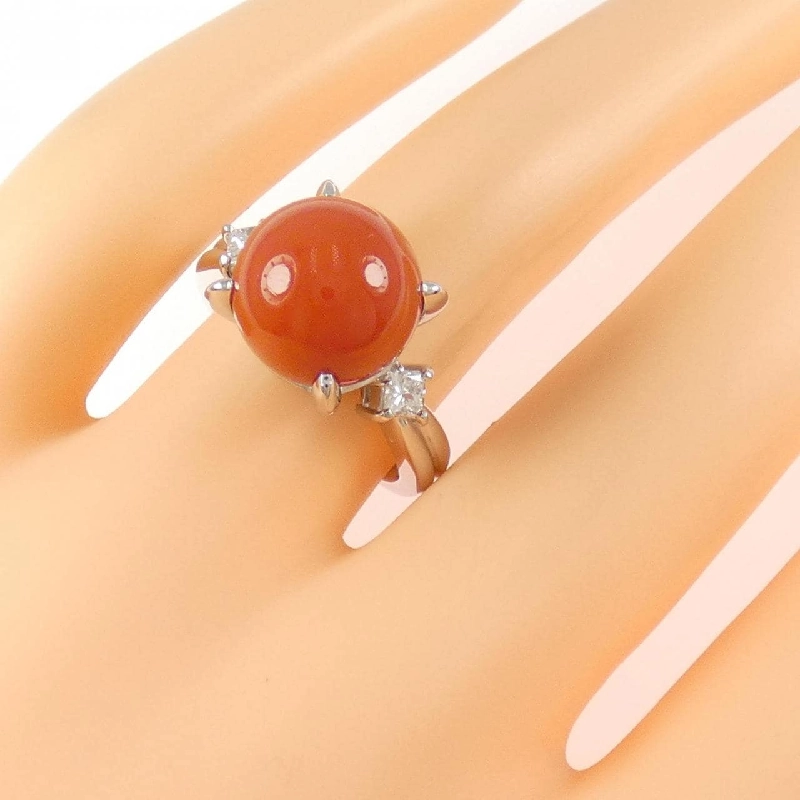 Nhẫn San Hô PT900 11.0mm - Hàng hiệu Chính hãng 851768