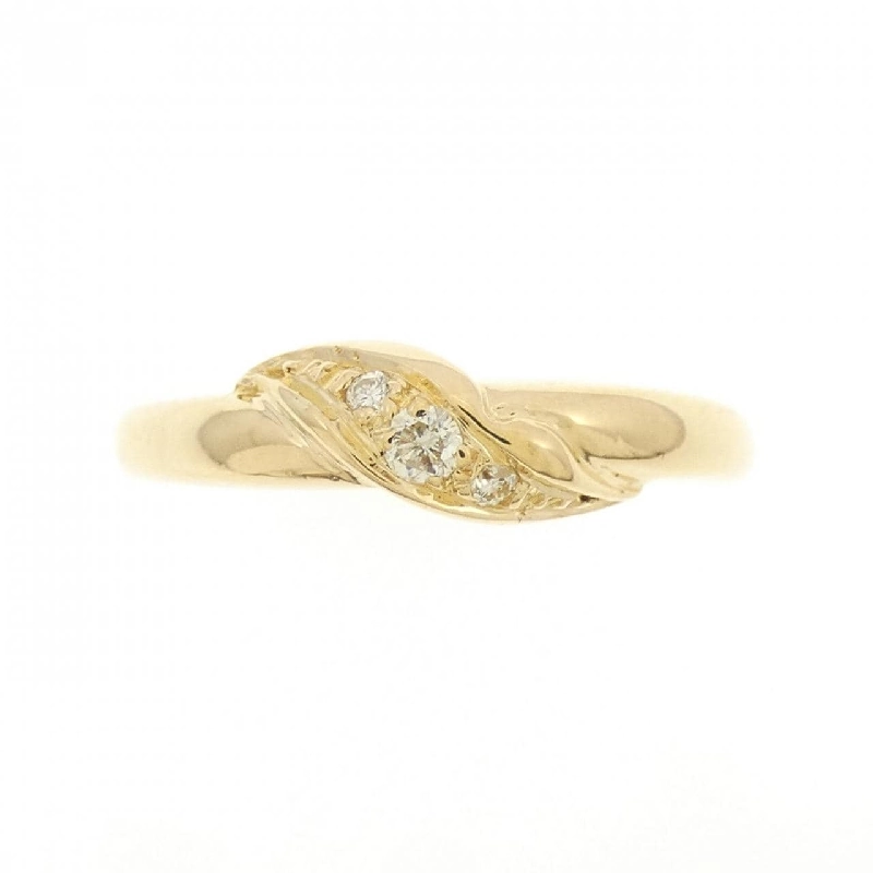 Nhẫn kim cương K18YG 0.06CT 669204