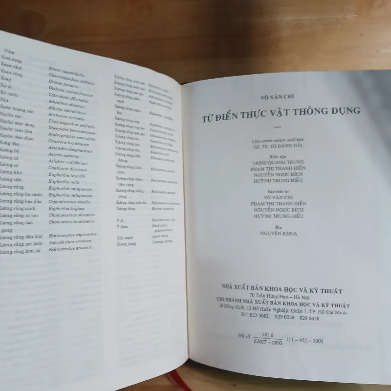 Từ Điển Thực Vật Thông Dụng (Tập 1) - Võ Văn Chi 976204