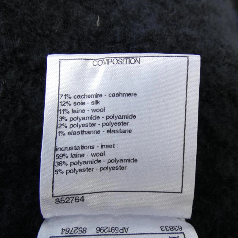 Jacket không cổ CHANEL P73488K10557 22B 630016