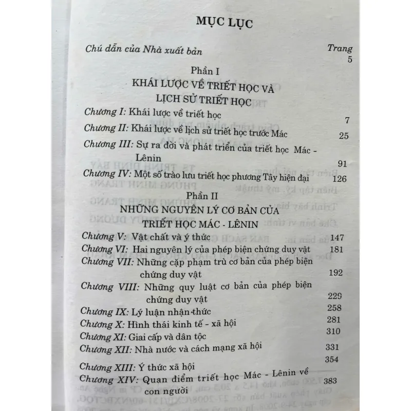 TRIẾT HỌC MÁC - LÊNIN 971773