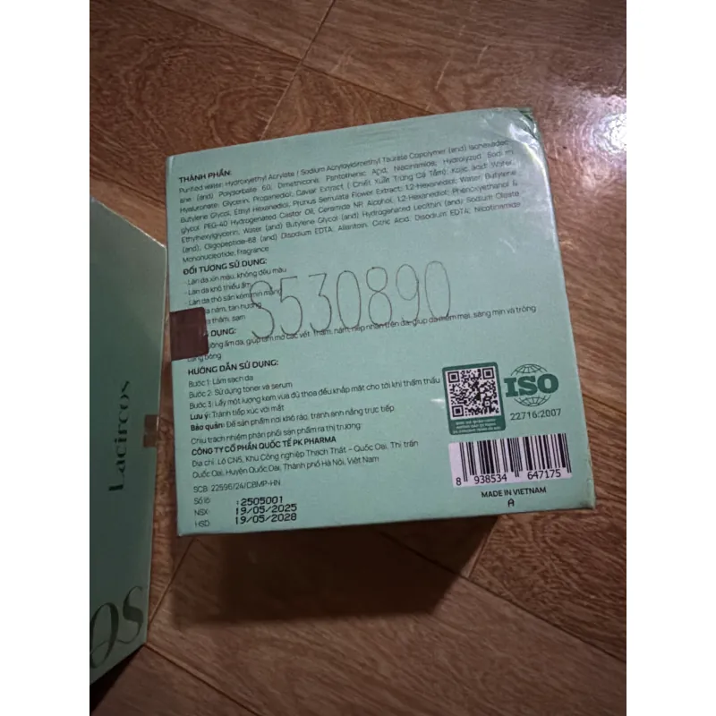 Kem dưỡng da Lacircos Radiant Boost Cream dành cho mọi loại da.    1005390