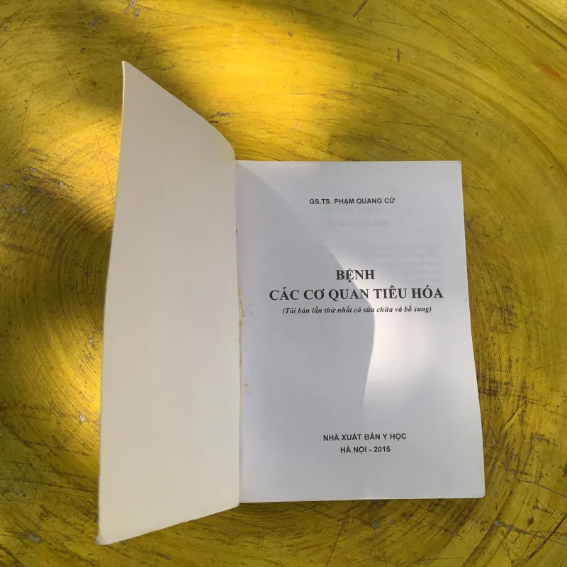 BỆNH CÁC CƠ QUAN TIÊU HOÁ- GS.TS. PHẠM QUANG CỬ 787207