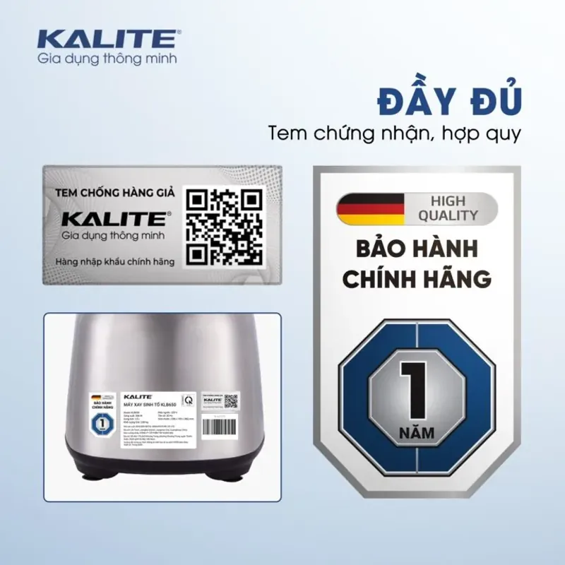 Cần bán máy xay sinh tố KALITE KLB650 573611