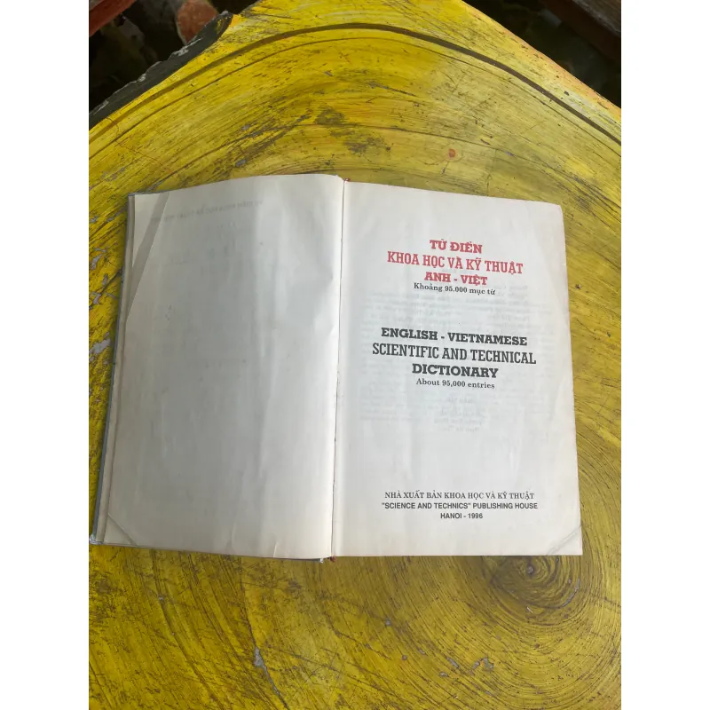 TỪ ĐIỂN KHOA HỌC VÀ KỸ THUẬT ANH - VIỆT & TỪ ĐIỂN KỸ THUẬT TỔNG HỢP ANH - VIỆT 730622