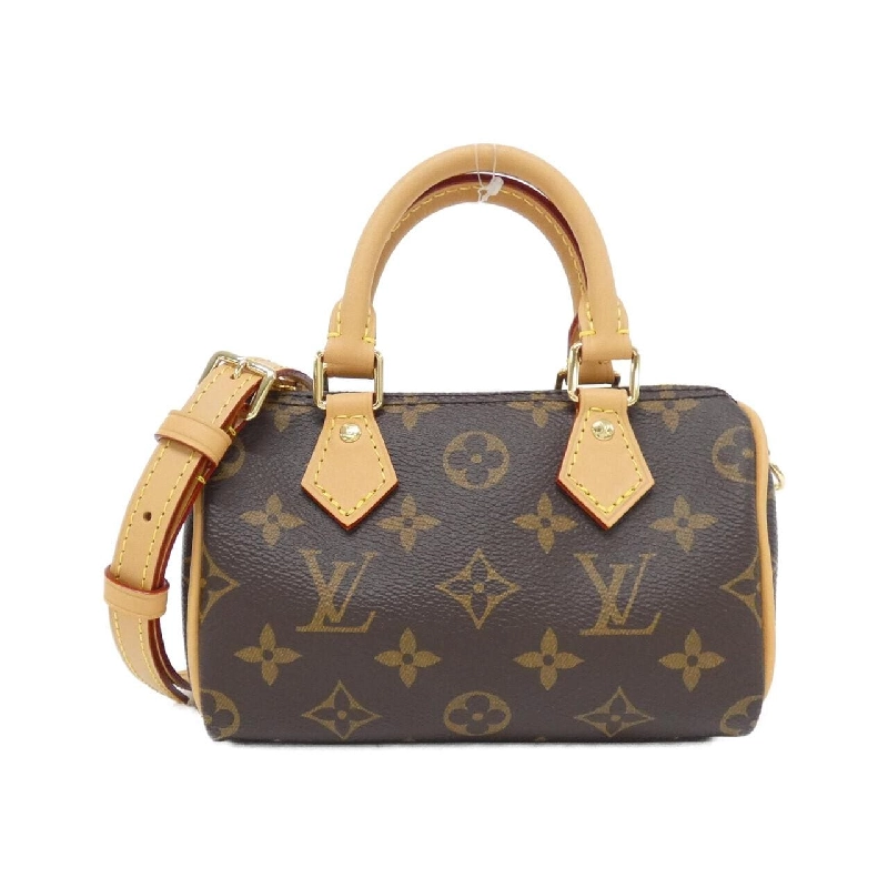 Túi xách Boston Louis Vuitton Monogram Nano Speedy M81085 614207