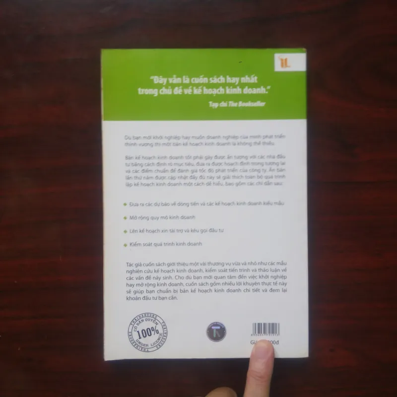 [Sách Kinh Tế] Lập Kế Hoạch Kinh Doanh (Edward Blackwell) 933108