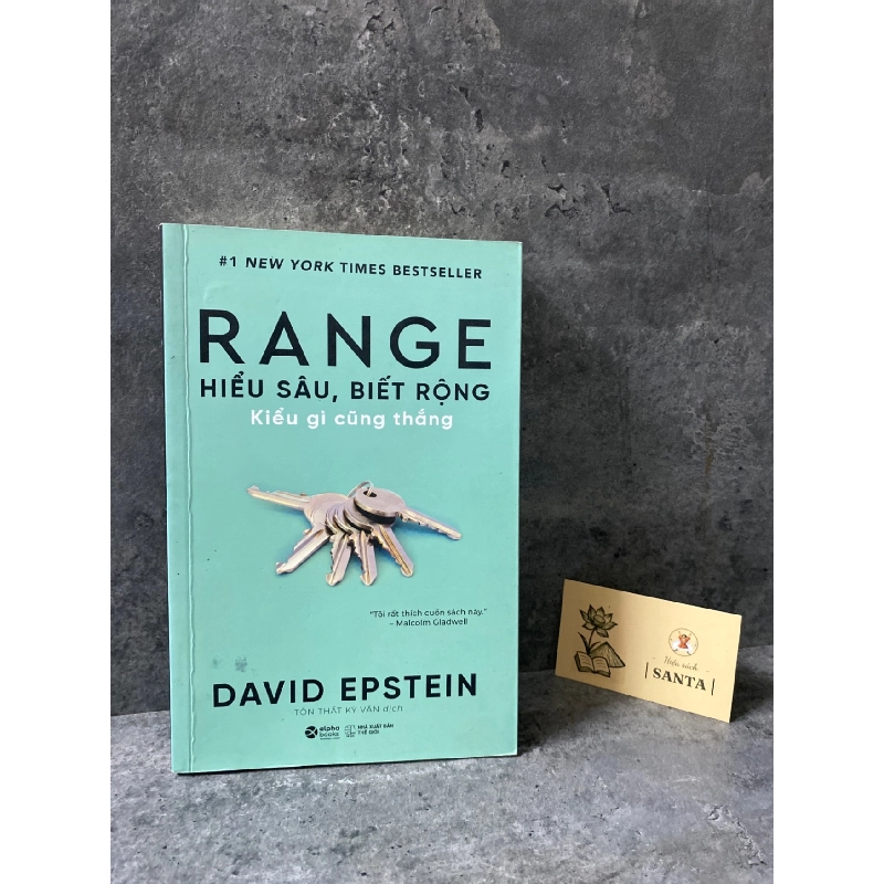 Range- Hiểu sâu biết rộng kiểu gì cũng thắng- David Epstein- Sách mới 95% Sách kỹ năng STB0302 909546