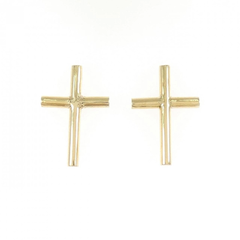 K18YG Khuyên Tai Đan Chéo - Hàng hiệu Chính Hãng 867511