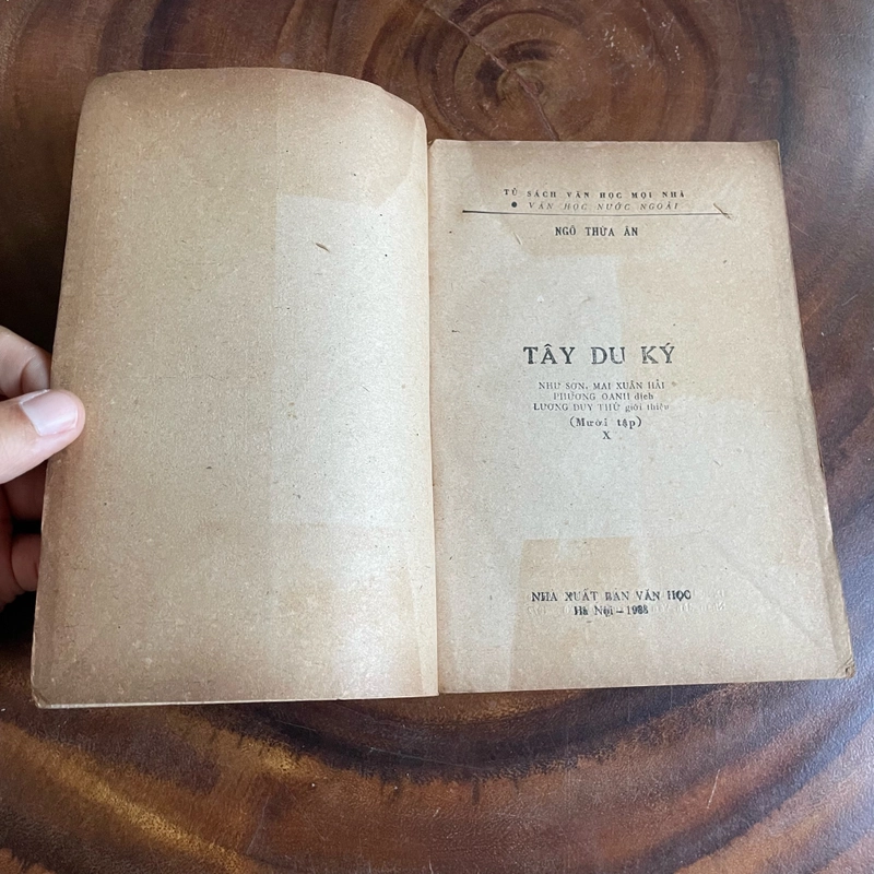 II Trọn Bộ 10 Cuốn: Tây Du Ký - Ngô Thừa Ân - 1988 453169
