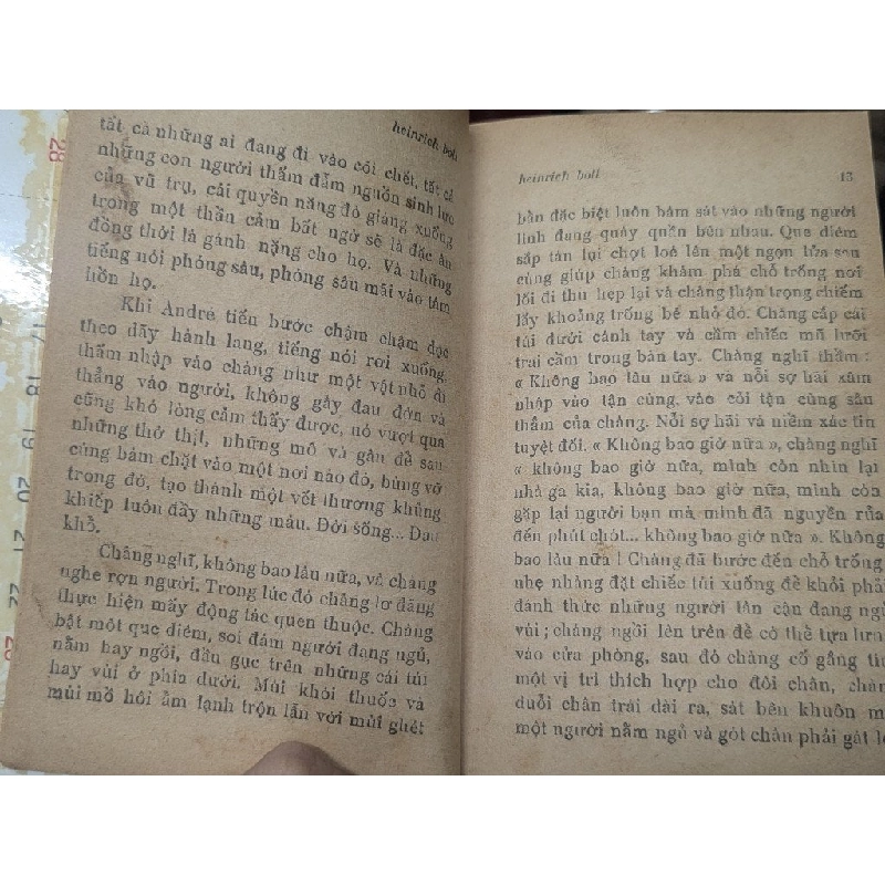 Chuyến viễn hành trong đêm - Heinrich Boll ( Huỳnh Phan Anh dịch ) 746581