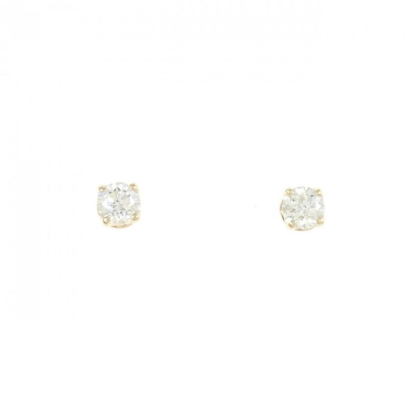 K18YG Solitaire Bông tai Kim cương 0.30CT - Hàng hiệu Chính hãng 867456