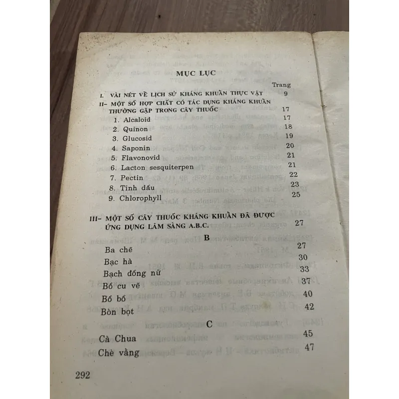 Thuốc chữa bệnh nhiễm khuẩn từ cây cỏ trong nước  788964