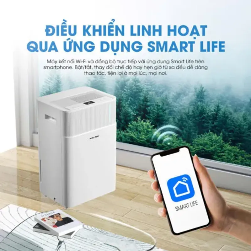 Máy hút ẩm Kalite DrySense-A6, nhỏ gọn, tiện dụng, hàng mới 100% 701644