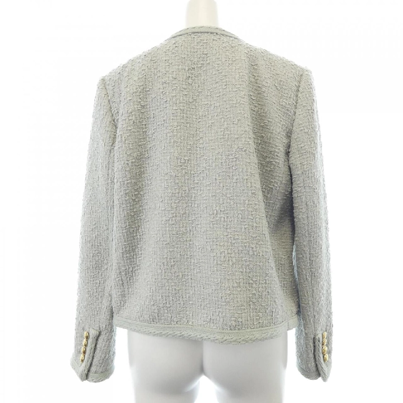 Áo khoác không cổ CELINE 633290