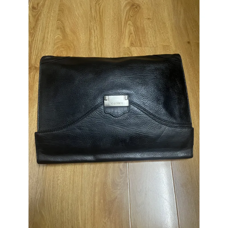 Clutch nam công sở 34*25*5 da thật 2hand 992592