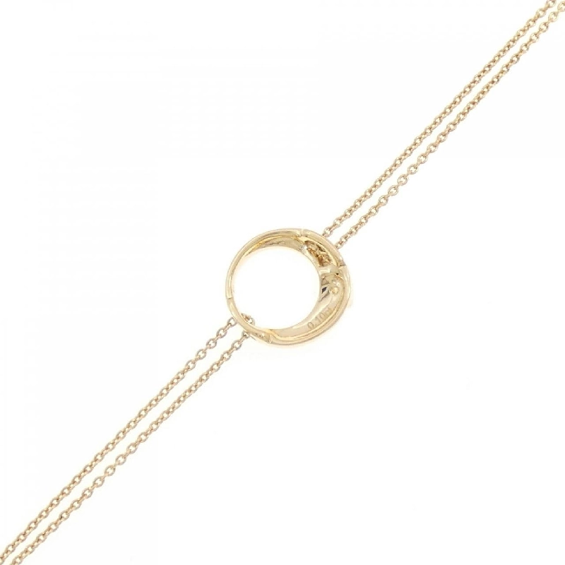 K18YG Vòng tay kim cương 0.10CT - Hàng hiệu Authentic 873274