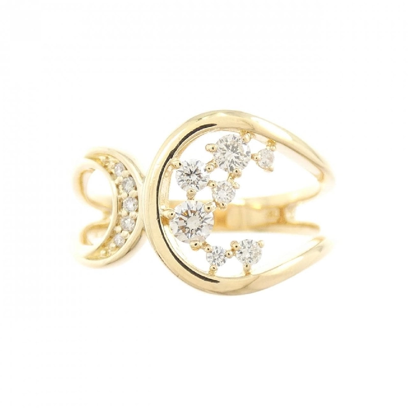 Nhẫn kim cương K18YG 0.20CT - Hàng hiệu Chính hãng 853517