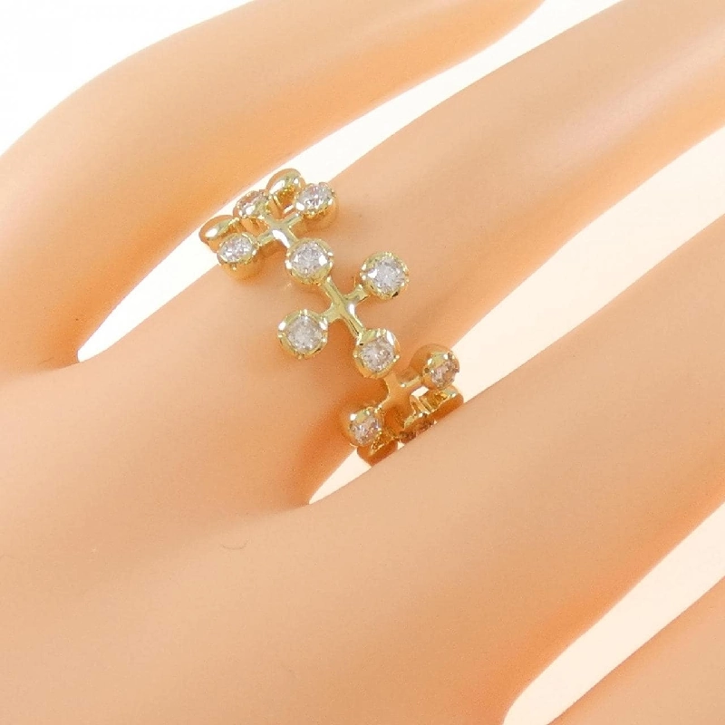 Nhẫn kim cương K18YG 0.50CT 672937