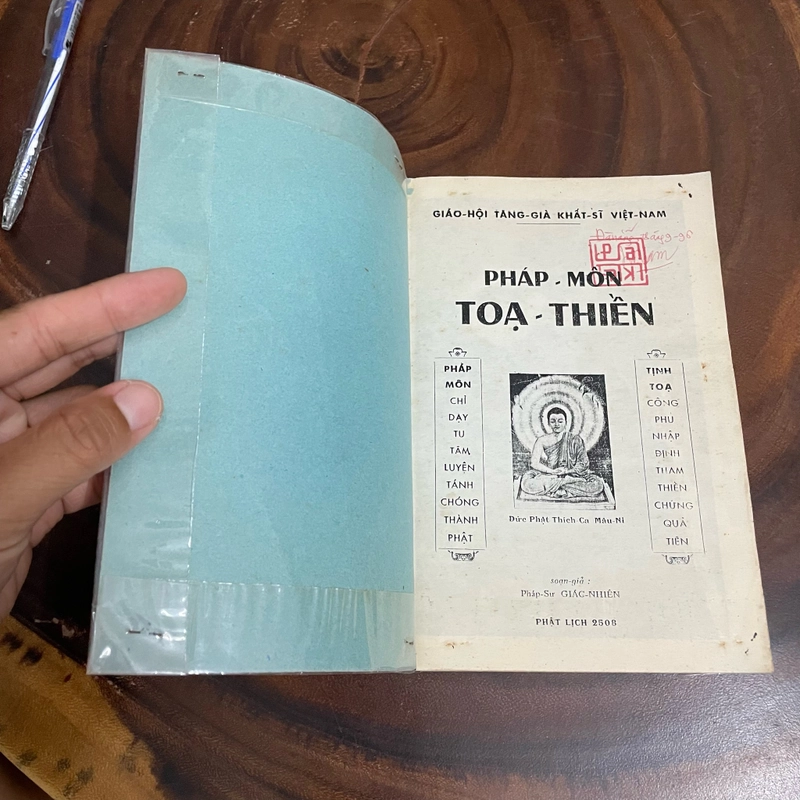 II Tựa sách: Pháp Môn Toạ Thiền - Pháp Sư Giác Nhiên - PL. 2508. 1964 462864