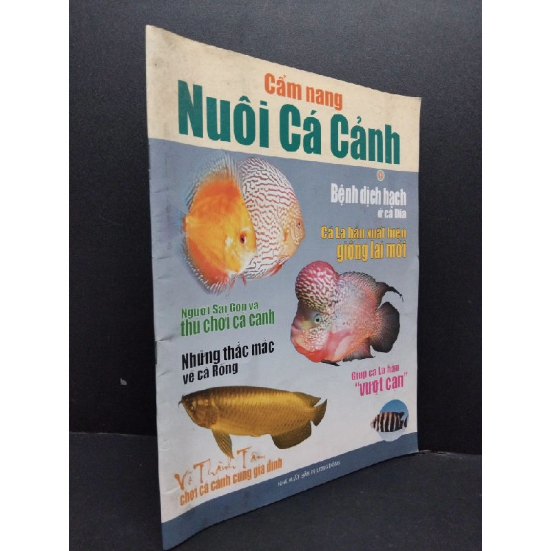 Cẩm nang nuôi cá cảnh mới 80% ố bẩn 2007 HCM1008 Võ Thành Tâm KỸ NĂNG 199546