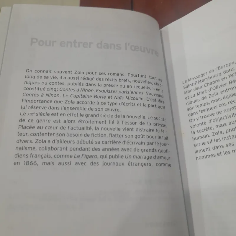 Nouvelles naturalistes Émile Zila 762060