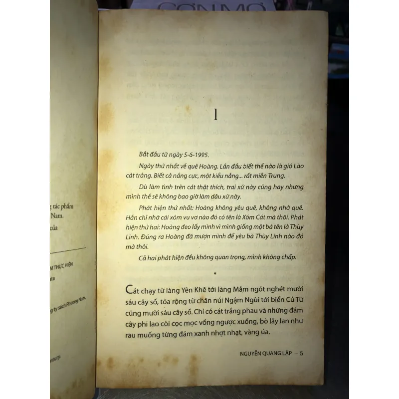 Tình cát - Nguyễn Quang Lập 1007119