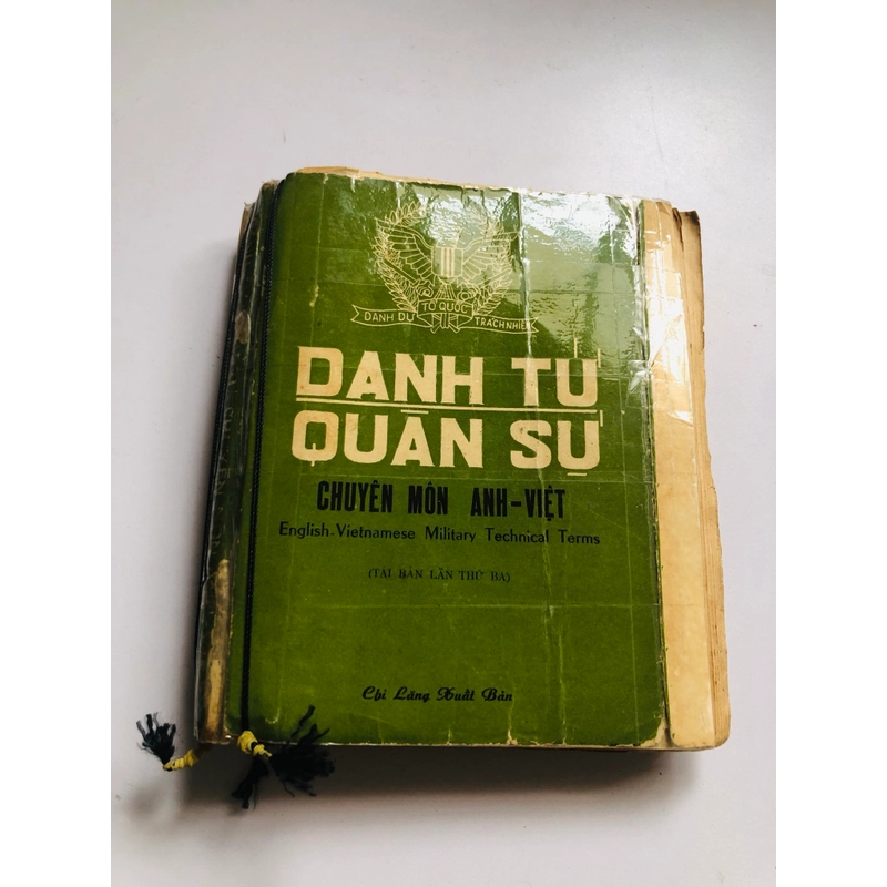 📘 DANH TỪ QUÂN SỰ CHUYÊN MÔN ANH - VIỆT - 1971 552525