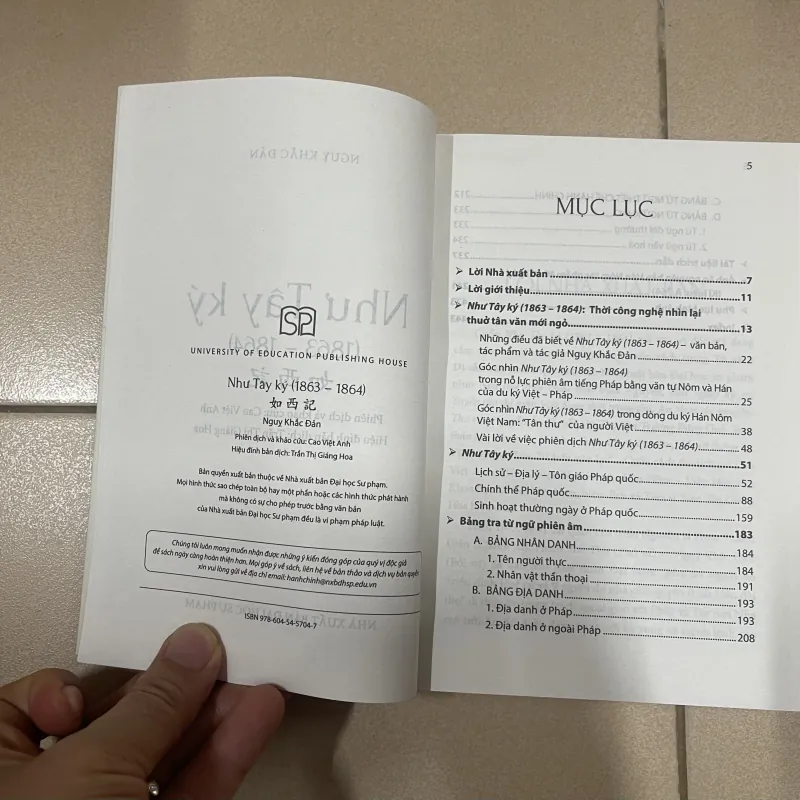 Như Tây ký (1863-1864)  c43 995157